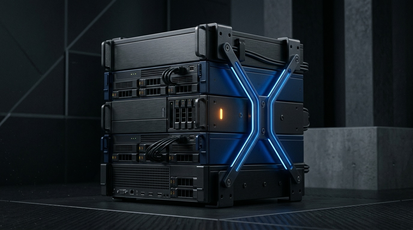 Editorial 3D concept representing an IT support team
